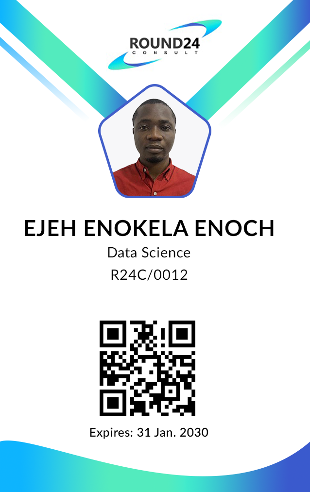 Ejeh Enokela Enoch, Data Science